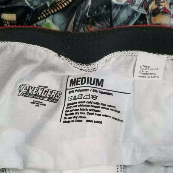 Marvel Avengers Infinity War Boxer Brief Sz Medium - Picture 5 of 7